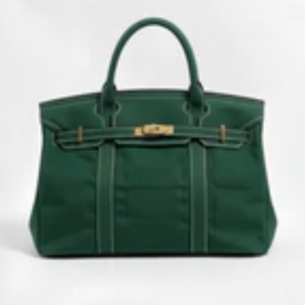 REVIONA The boatkin bag solid green